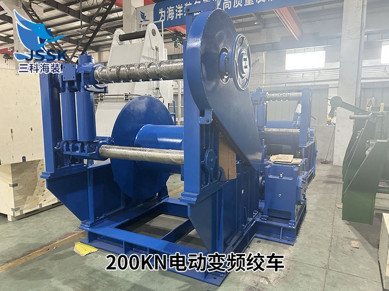 160T電動變頻定位絞車